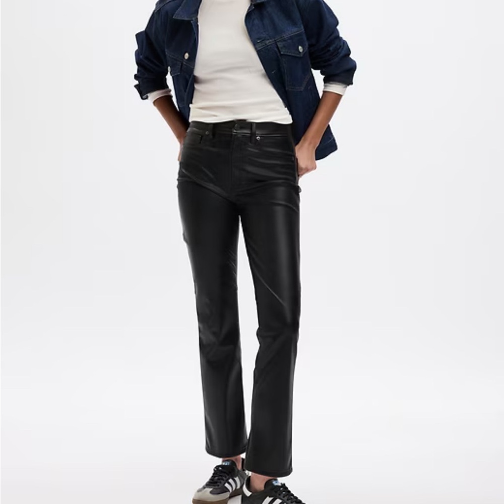 Women’s Gap Vintage Slim High Rise Faux Leather Pant